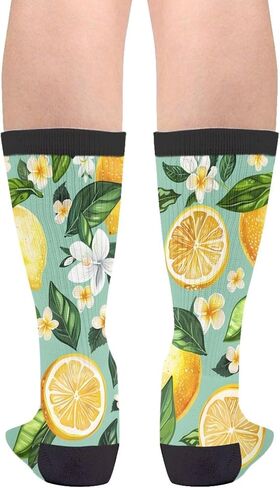Novelty Socks Casual Crew Mid Calf Dress Socks For Women Men in Kuwait