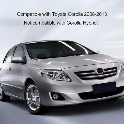 Center Dash A/C Outlet Air Vent Panel And Upper Dashboard Cover Strips Trim Left & Right Fit for Toyota Vehicle 2008-2013 Corolla Replace 55670-02160 55663-02060 55436-02150 in Saudi Arabia