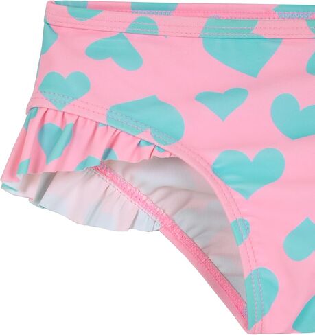 Saint Eve Toddler و Kids Rash Guard Swimsuit - بدلة السباحة من قطعتين وقميص السباحة للفتيات - UPF 50 حماية من أشعة الشمس in Kuwait