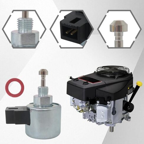 جديد! 21188-7003 الملف اللولبي للوقود لـ Kawasaki FH641V-CW05-يناسب FH641V 4-Cycle Engine Carburetor in Kuwait