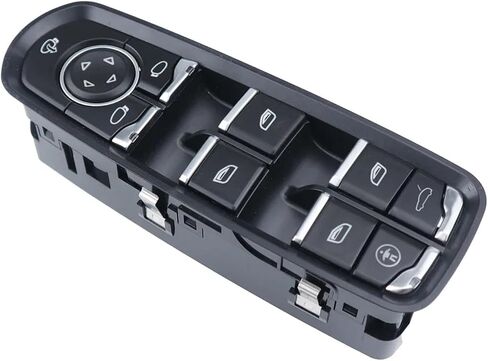 for C&ayenne for M&acan for P&anamera 2011 2012 2013-2017 7PP959858RDML 7PP959858MDML Front Left Power Window Switch Button Push Button Switches in Saudi Arabia