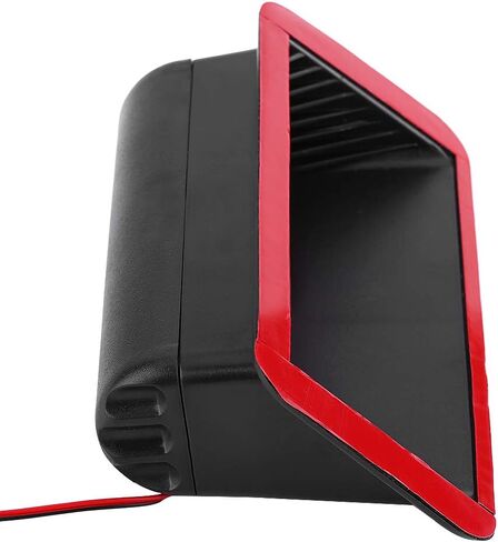 GOTOTOP Universal Third Brake Light 5 LED 12V Universal Car High Mount الخلفية الثالثة الثالثة الفرامل المقطوعة المصباح الذيل Red 7.3 "× 3.2" بلاستيك in Saudi Arabia