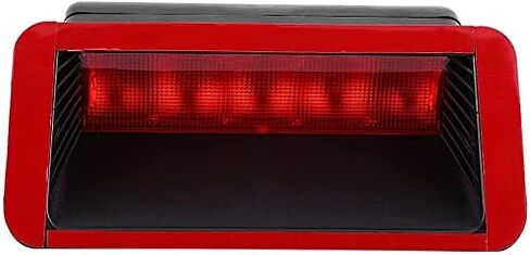 GOTOTOP Universal Third Brake Light 5 LED 12V Universal Car High Mount الخلفية الثالثة الثالثة الفرامل المقطوعة المصباح الذيل Red 7.3 "× 3.2" بلاستيك in Saudi Arabia
