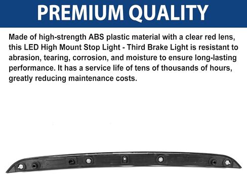 42795725 مجموعة ضوء الفرامل الثالثة - متوافقة مع Chevy Malibu 2016-2025 High Mount Brake Light in Saudi Arabia