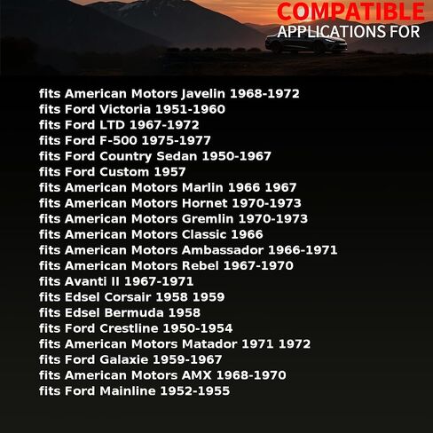 ختم ناقل الحركة التلقائي يناسب Ford F-250 ، F-350 1964 1965 1966 1967 1968 1969 1970 1971 1972 1973-1987 Fits American Motors American ، AMX ، Ambassador 1958-1971 1PCS in Kuwait
