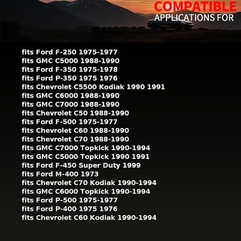 ختم ناقل الحركة التلقائي يناسب Ford F-250 ، F-350 1975 1976 1977 1978 Fits Chevrolet C50 ، C5500 Kodiak ، C60 1988 1989 1990 1991 1 Piece in Saudi Arabia