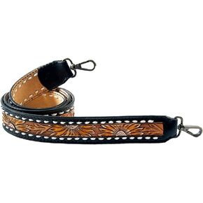American Darling Hand Tooled Genuine Leather Crossbody Handle Strap for Bags Phone Keychain Wallet Purse Clutch Cellphone in Saudi Arabia