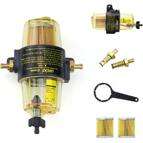 UF10K Fuel Filter UF-10K Water Separator Assembly With 2Pcs Filter Element For Outboard Engine in Saudi Arabia