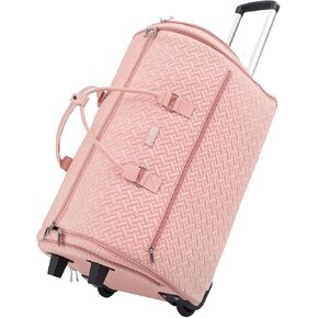 93L Carry On Garment Duffle Bag مع عجلات ، حقيبة ملابس قابلة للتحويل قابلة للتحويل للسفر مع مقصورة الأحذية ، حقيبة بدلة مقاومة للماء للرجال للرجال نساء in Kuwait