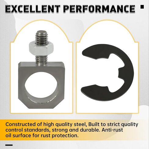Turbo Variable Flow Actuator Eye Bolt w/Nut & Clip Compatible with 2007-2012 Acura RDX K23A1 in Saudi Arabia