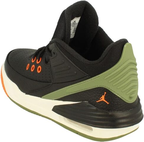 Jordan Max Aura 5 Big Kids 'Shoes (DZ4352-101 ، White/Varsity Red/Wolf Gray/Black) in Saudi Arabia