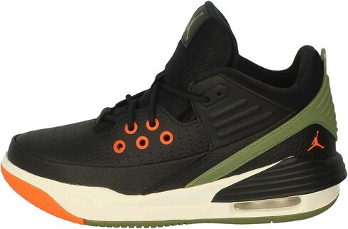 Jordan Max Aura 5 Big Kids 'Shoes (DZ4352-101 ، White/Varsity Red/Wolf Gray/Black) in Saudi Arabia