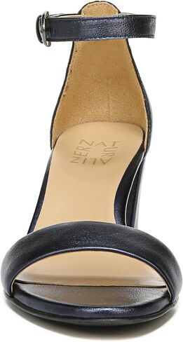 Naturalizer Women's Galaxy Sandal, Black Satin, 5 in Saudi Arabia
