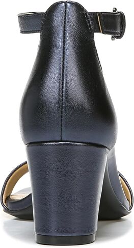 Naturalizer Women's Galaxy Sandal, Black Satin, 5 in Saudi Arabia
