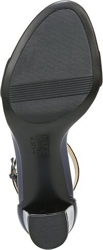 Naturalizer Women's Galaxy Sandal, Black Satin, 5 in Saudi Arabia