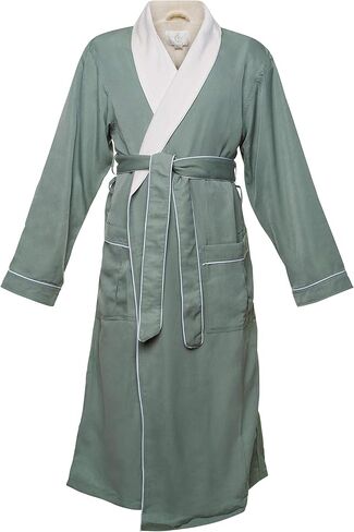 CHADSWORTH & HAIG Ultimate Doeskin Brushed Microfiber Bathrobe Lined In Terry. Luxury Spa & Hotel Bathrobe for Women & Men in Saudi Arabia
