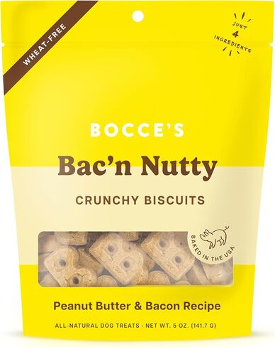 Bocce's Bakery Birthday Cake Bundle for Dogs - Special Edition Wheat-Free Dog Treats, Made with Real Ingredients, Baked in The USA, All-Natural Peanut Butter Vanilla Biscuits, 5 oz (Pack of 3) in Saudi Arabia
