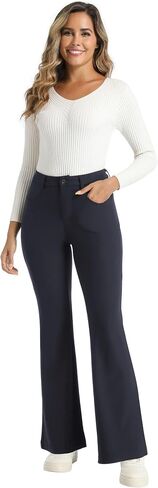 Fouce Women's Bootcut Dress Pants الأعمال التجارية غير الرسمية in Kuwait