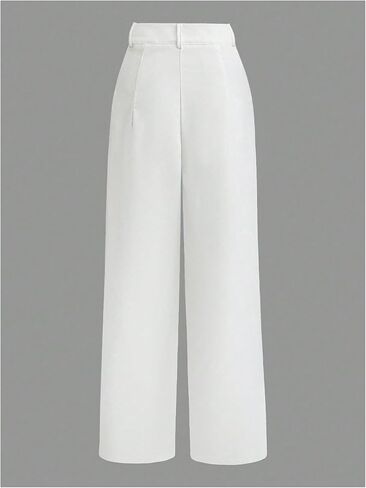 SOLY HUX Women's High Waisted Pants Straight Leg Dress Pants Business Work Office Trousers in Saudi Arabia