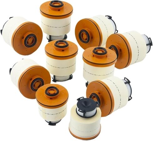 10pcs/set fuel diesel filter element kit 23390-0l070 23390-OL070 SR5 M70 M80 2015 2015 in Saudi Arabia