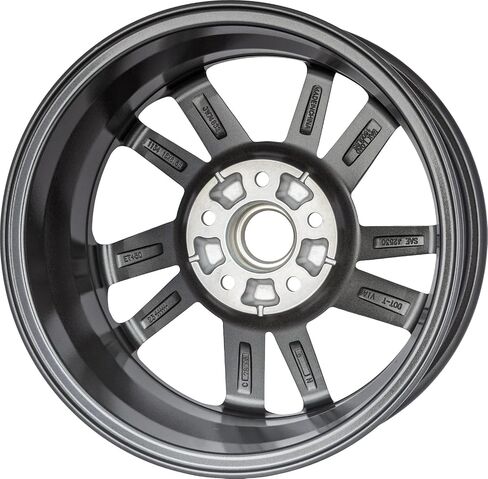 New 16"" 16x6.5"" Aluminum Alloy Wheel Rim for KIA Forte LXS 2022 2023 2024 | ALY74833U35N | Direct Fit - OE Stock Specs, Machined and Charcoal Grey in Saudi Arabia