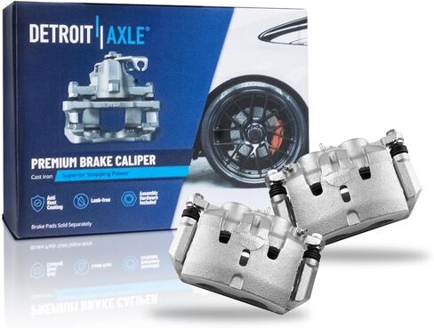 Detroit Axle - Front Brake Calipers with Brackets Replacement for 2009 2010 2011 2012 2013 2014 2015 Honda Pilot - 2pc Set in Saudi Arabia