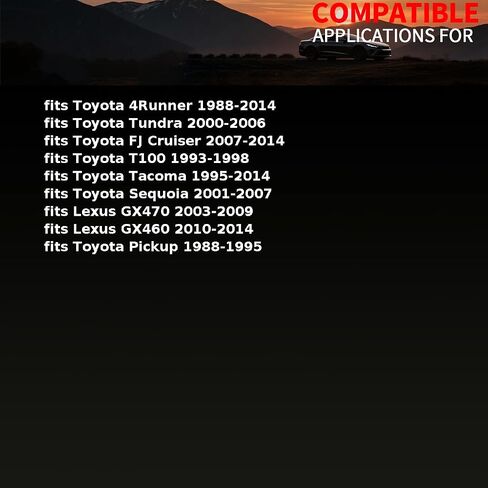 ختم النقل التلقائي الختم الخلفي يناسب Toyota 4runner ، FJ Cruiser ، Tacoma ، Tundra 1995 1996 1997 1998 1999 2000 2001 2002 2003 2004 2005 2006-2014 in Saudi Arabia
