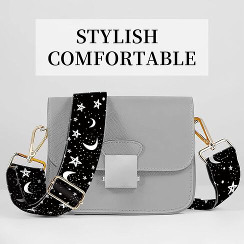 Wide Purse Strap Replacement Crossbody, Funny Shoulder Strap Adjustable, Cute Bag Strap for Women Guitar Purses in Kuwait