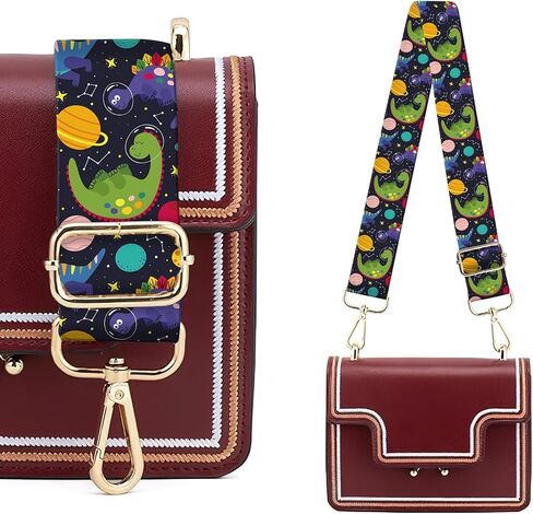 Wide Purse Strap Replacement Crossbody, Funny Shoulder Strap Adjustable, Cute Bag Strap for Women Guitar Purses in Kuwait