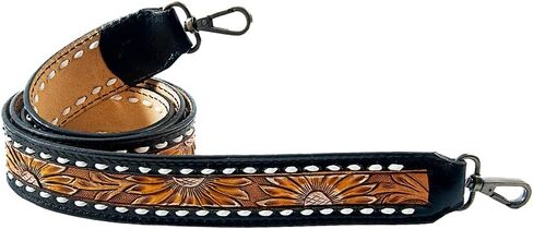 American Darling Hand Tooled Genuine Leather Crossbody Handle Strap for Bags Phone Keychain Wallet Purse Clutch Cellphone in Saudi Arabia