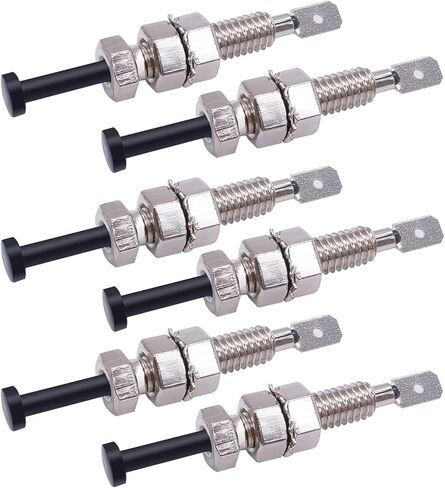 6 PCS Door Pin Switch Car Auto Tunt Trunk Alarm Security Hood On Off Emplor in Kuwait