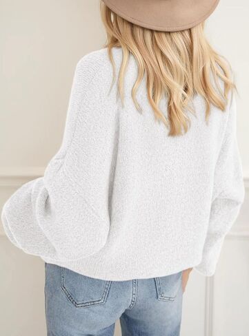 PRETTYGARDEN Women's Fall Oversized Sweaters Dressy Casual Long Sleeve Chunky Knit Winter Pullover Tops 2025 Holiday Outfits in Saudi Arabia