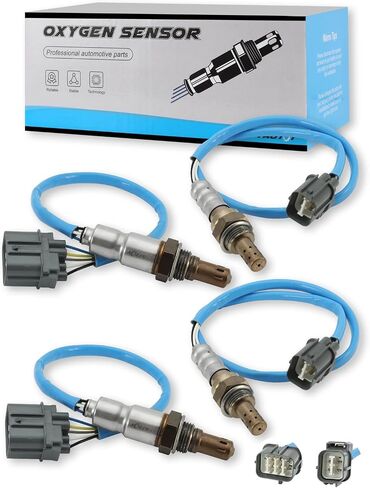 4 PCS 234-5010 234-4355 234-4368 O2 Oxygen Sensor Upstream and Downstream (3.0L 3.2L 3.5L) for Honda Accord Odyssey Pilot Ridgeline 2003-2008,for Acura MDX RL TL 2003-2008 in Saudi Arabia