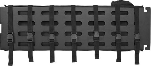 HOOKE ROAD TJ Front Overhead Molle Pane W/تخزين أكياس للتخزين لجيب Wrangler TJ 1997-2002 ، أقواس منظم الملحقات الداخلية in Saudi Arabia