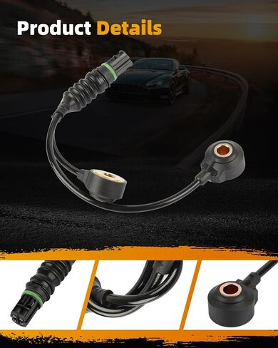 مستشعر Roadfar Knock ، Sensonation Knock Sensor Fits for 318i 1996-1999 for 318is 1996-1999 for 318ti 1996-1999 for Z3 1996-1998 استبدال OE KS270 in Kuwait