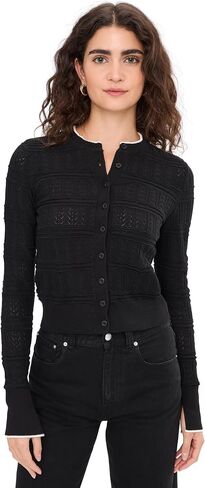 Madewell Women's Solid Everleigh Stitch Cardigan in Saudi Arabia