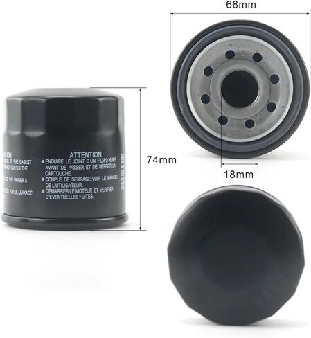 2Pcs/Lot 16097-0008 160970008 Motorcycle Oil Filter Element 160970003 160970007 16097-0004 16097-0011 16097-1059 in Saudi Arabia