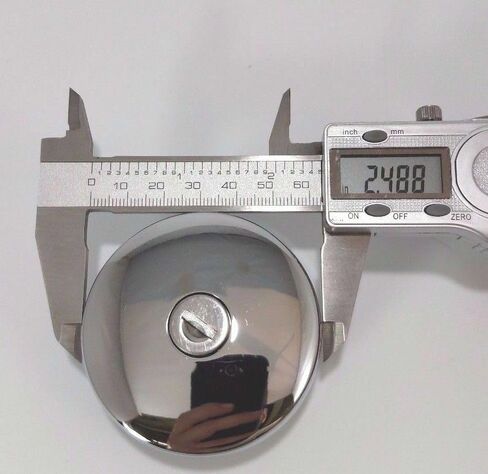 أداء PFM-105856 تنفيس قفل الغاز ، والكروم ، بيع بشكل فردي لعام 1947-1971 Chevy C10 Pickup ، C20 Pickup ، C30 Pickup ، K10 Pickup ، K20 Pickup ، K30 Pickup ، Truck ، 1500 ، Fleetline Truck in Kuwait