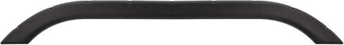RecPro RV Tandem Fender Skirt | Minimal Style | Plastic Trim Moulding | Black (1) in Saudi Arabia