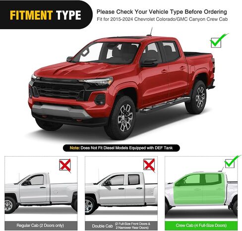 لوحات تشغيل Nilight لـ 2019-2024 Chevy Silverado/GMC Sierra 1500 Crew Cab 2020-2024 Silverado/GMC Sierra 2500HD 3500HD 6 بوصات من الألومنيوم مثبتة على الجانب قضبان Nerf، ضمان لمدة عامين in Saudi Arabia