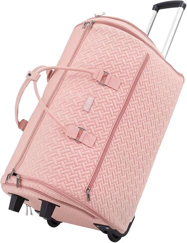 93L Carry On Garment Duffle Bag مع عجلات ، حقيبة ملابس قابلة للتحويل قابلة للتحويل للسفر مع مقصورة الأحذية ، حقيبة بدلة مقاومة للماء للرجال للرجال نساء in Kuwait