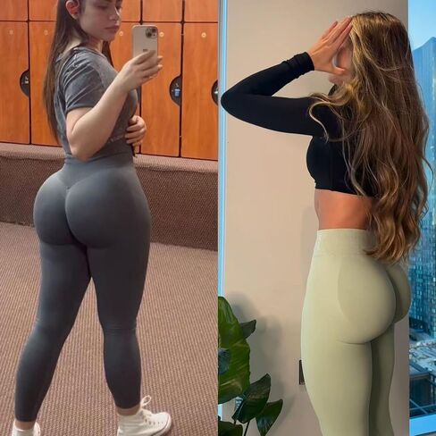 Scrunch Butt Leggings for Women Butt Lifting Seamless Leggings Booty Lift Working Leggings Yoga Pants High Waisted in Saudi Arabia