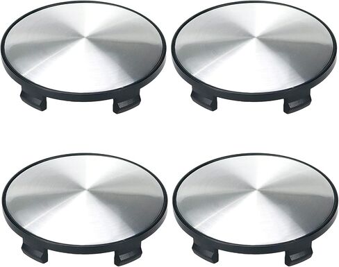 62mm Wheel Rim Hub Center Covers Center Caps Replacement 63mm Lug to Lug (Thickened Carbon Fiber Pattern) - 4Pcs in Kuwait