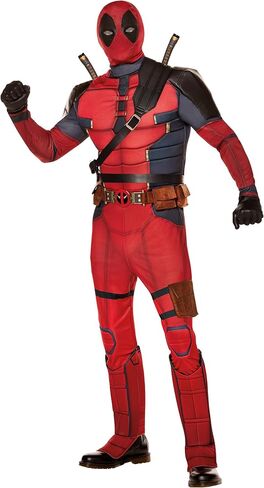 Spirit Halloween Deadpool & Wolverine Adult Deadpool Costume | Officially licensed | Marvel in Saudi Arabia