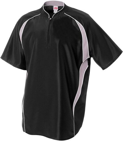 A4 البالغ 1/4 Zip Batting Jacket BLK in Saudi Arabia