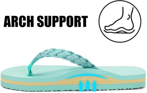 Chaychax Kids Boys Girls Flip Flops Quick Dry Beach Pool Sandals مع سرير قدم مريح (طفل صغير/طفل كبير) in Kuwait