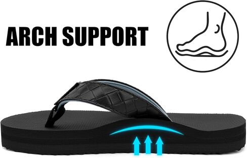 Chaychax Kids Boys Girls Flip Flops Quick Dry Beach Pool Sandals مع سرير قدم مريح (طفل صغير/طفل كبير) in Kuwait