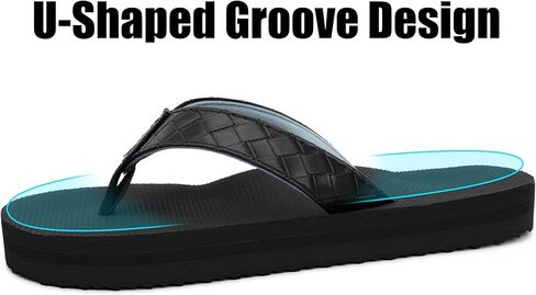 Chaychax Kids Boys Girls Flip Flops Quick Dry Beach Pool Sandals مع سرير قدم مريح (طفل صغير/طفل كبير) in Kuwait