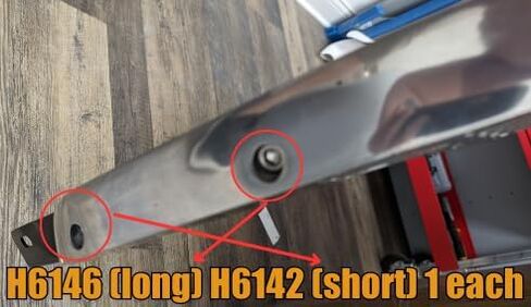Front Fender Step Hardware kit for Peterbilt 379 - Either Side in Saudi Arabia