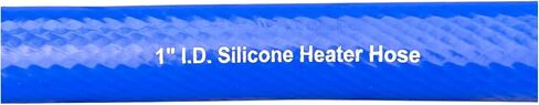 1" Silicone Heater Hose 5ft Roll – High-Temperature, Flexible, Durable, Multi-Purpose Automotive & Industrial Hose – Blue/Orange in Saudi Arabia